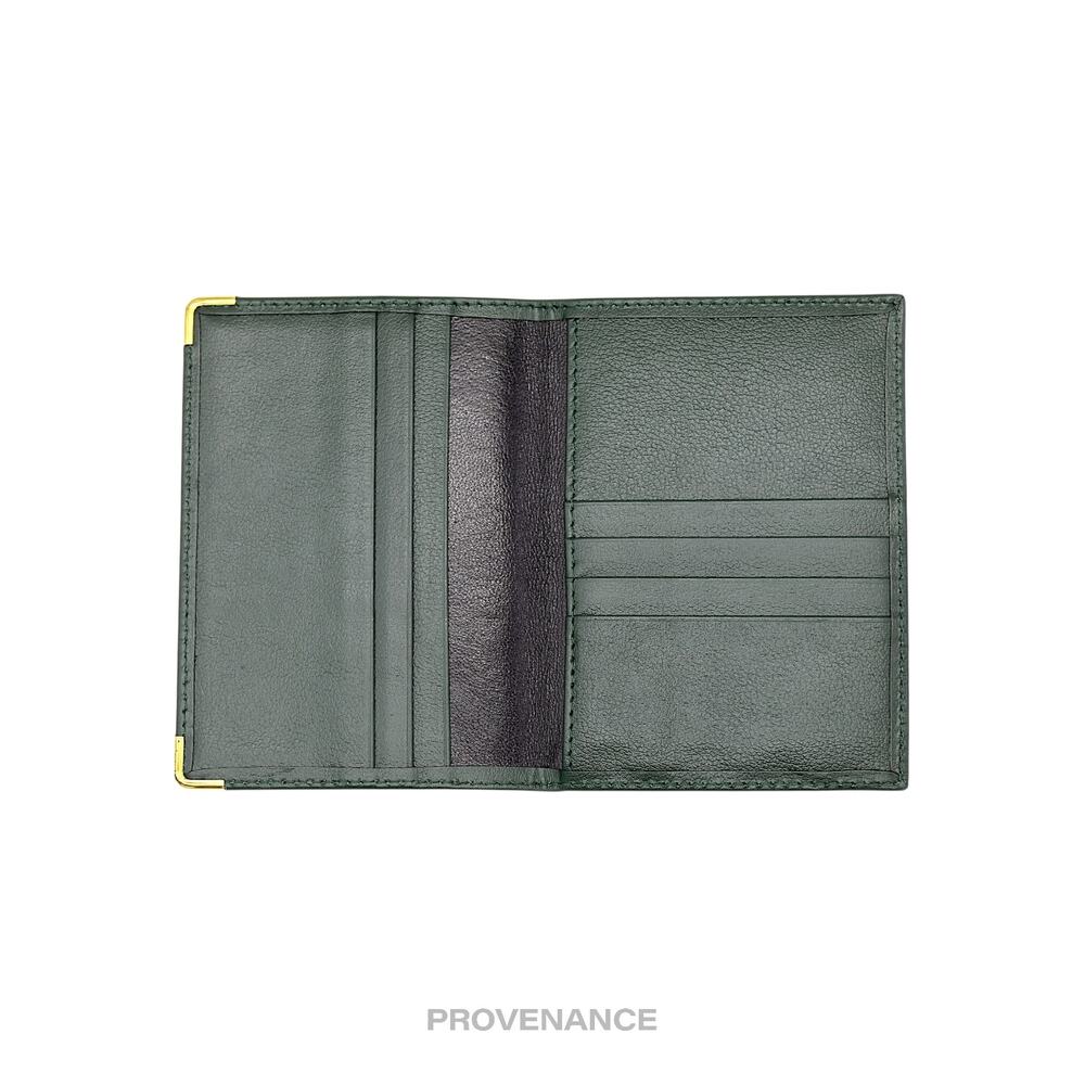 🔴 Rolex Crown Passport Wallet - Forest Green Leather R - Picture 5 of 7